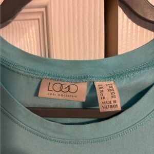 LOGO by Lori Goldstein Aqua Top